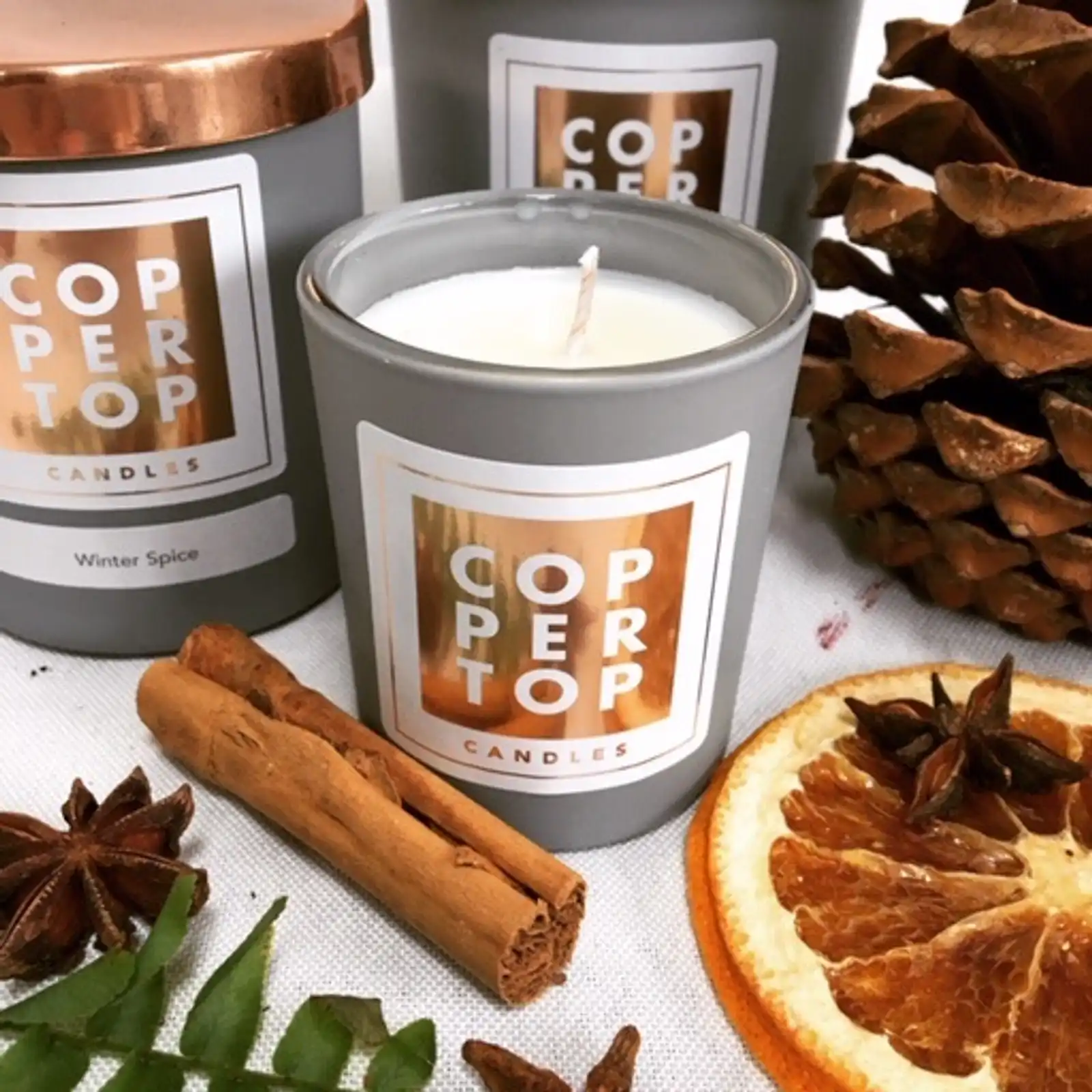 Thumbnail: Winter Spice Aromatherapy Soy Wax Candle