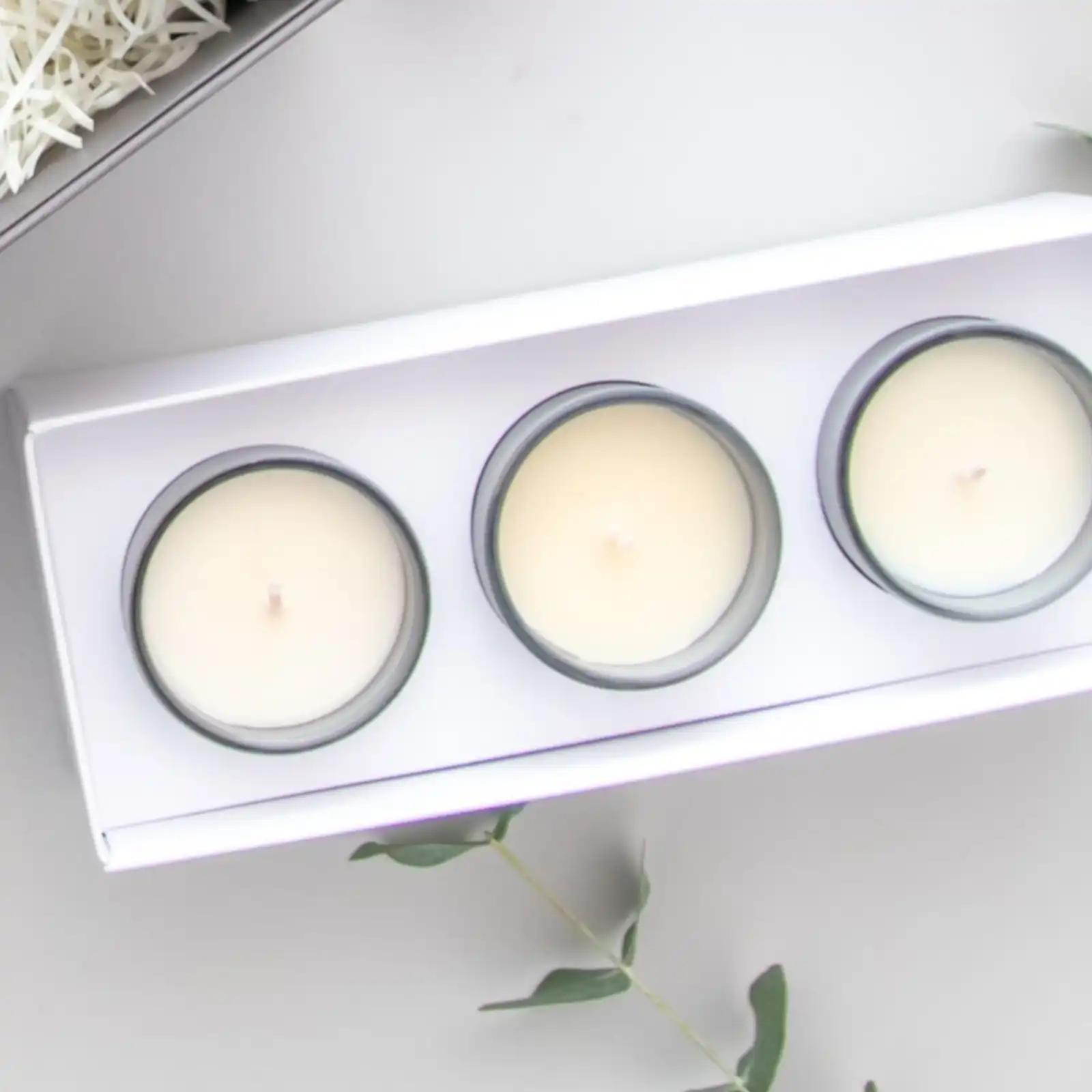 Thumbnail: Set of 3 Aromatherapy Candle Votive Gift Set