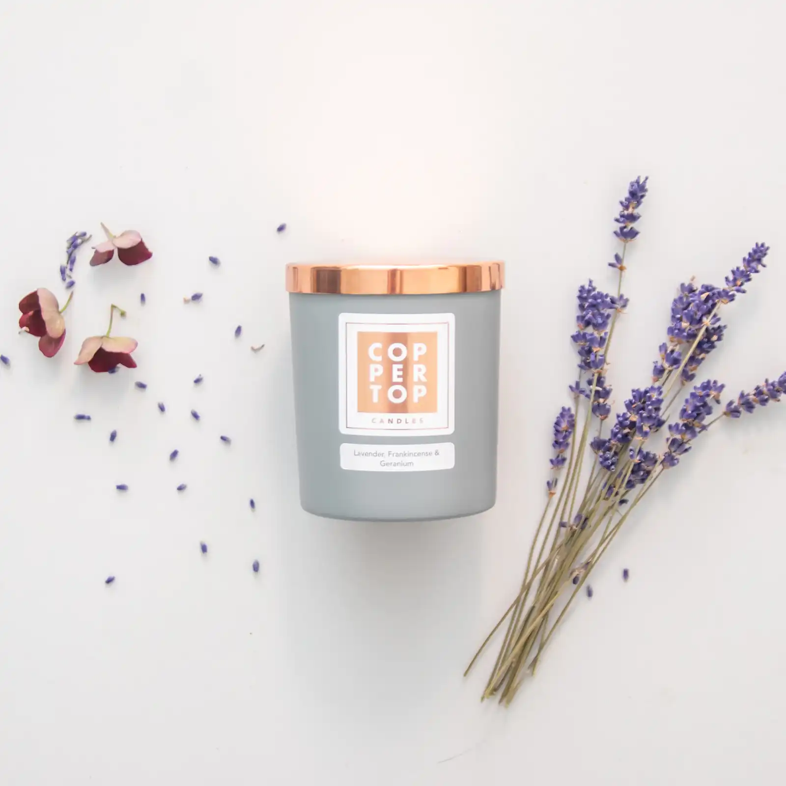 Thumbnail: Lavender, Frankincense & Geranium Aromatherapy Soy Wax Candle