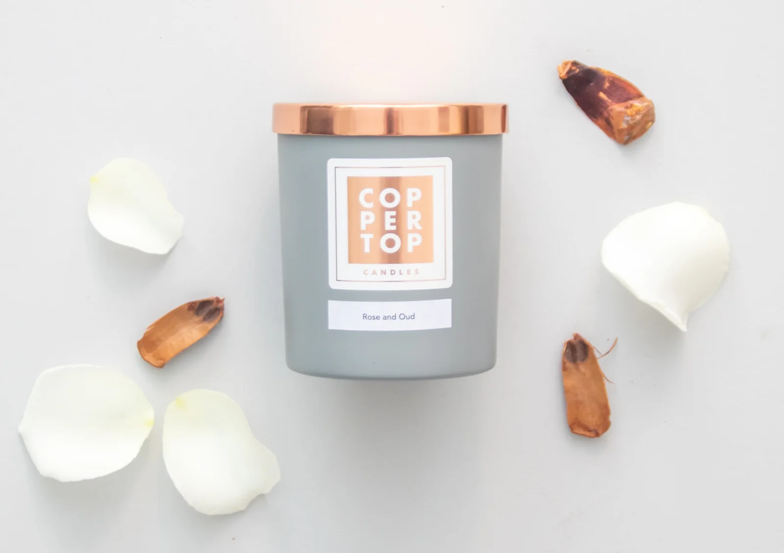 Rose & Oud Aromatherapy Soy Wax Candle