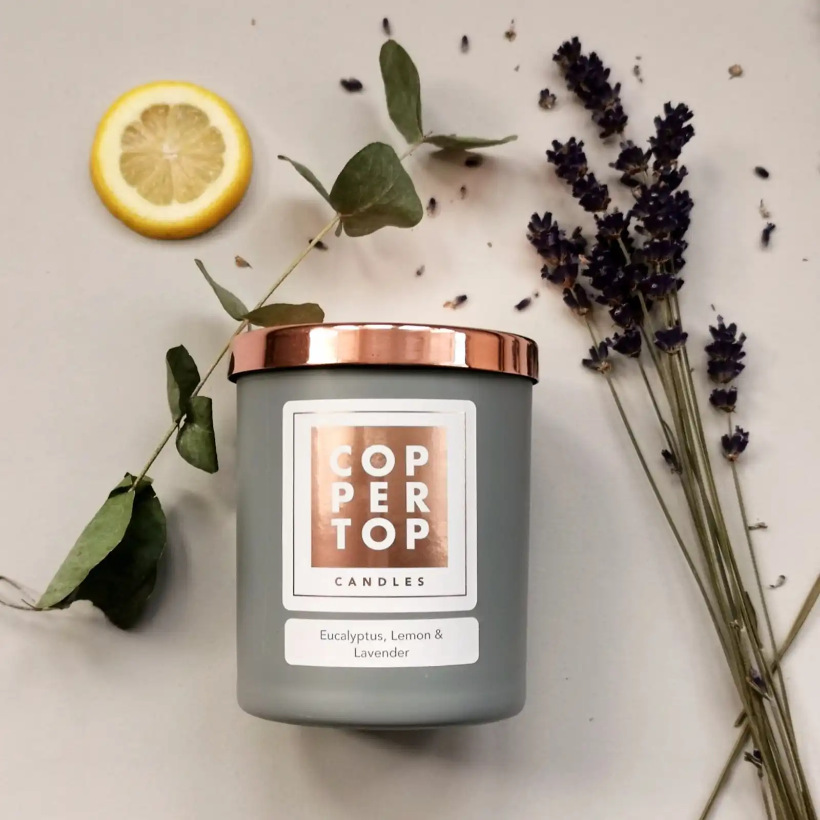 Thumbnail: Eucalyptus, Lemon & Lavender Aromatherapy Soy Wax Candle