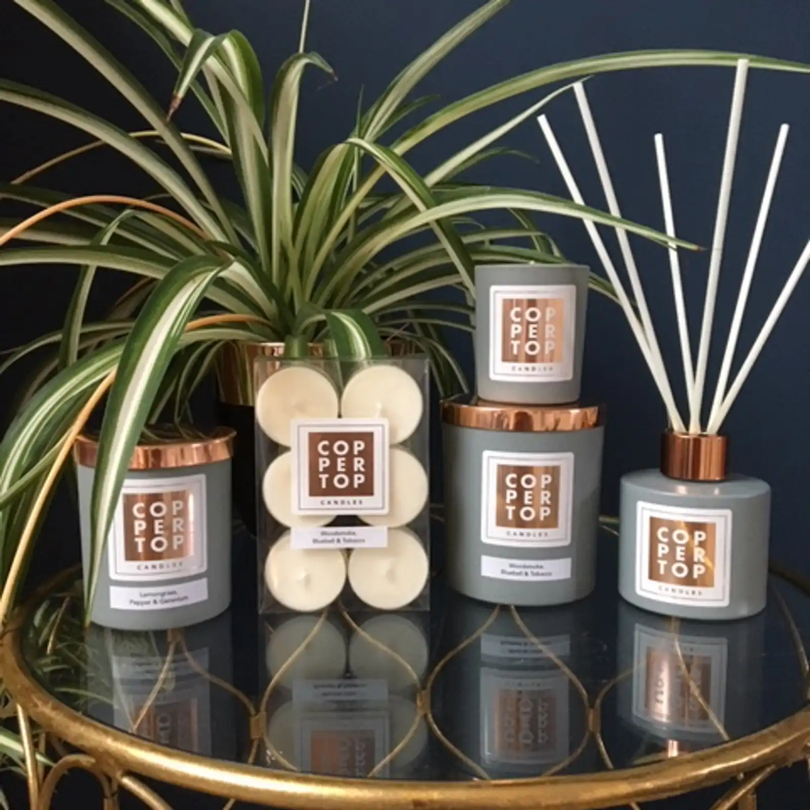 Thumbnail: Lemongrass, Pepper & Geranium Aromatherapy Soy Wax Candle