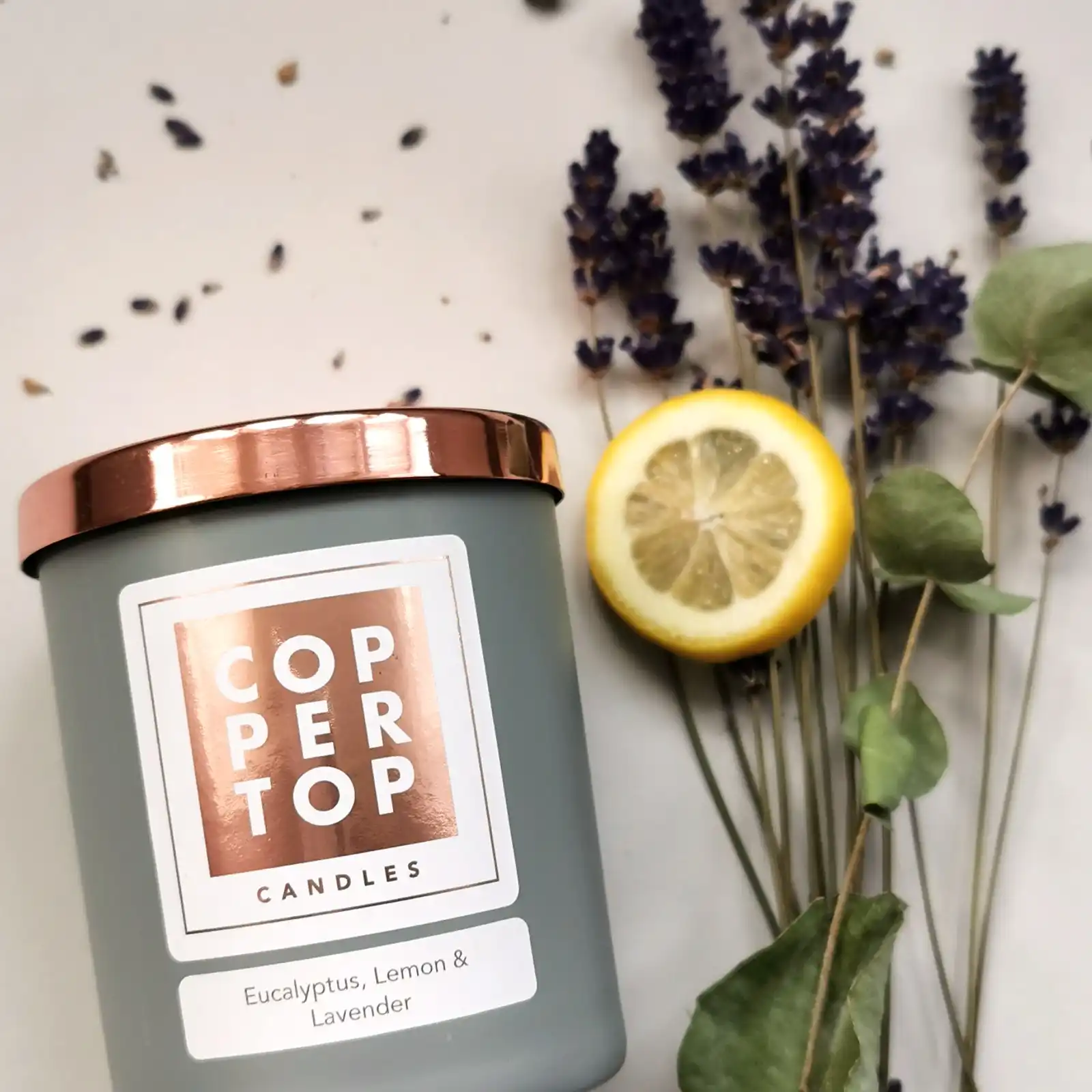 Thumbnail: Eucalyptus, Lemon & Lavender Aromatherapy Soy Wax Candle