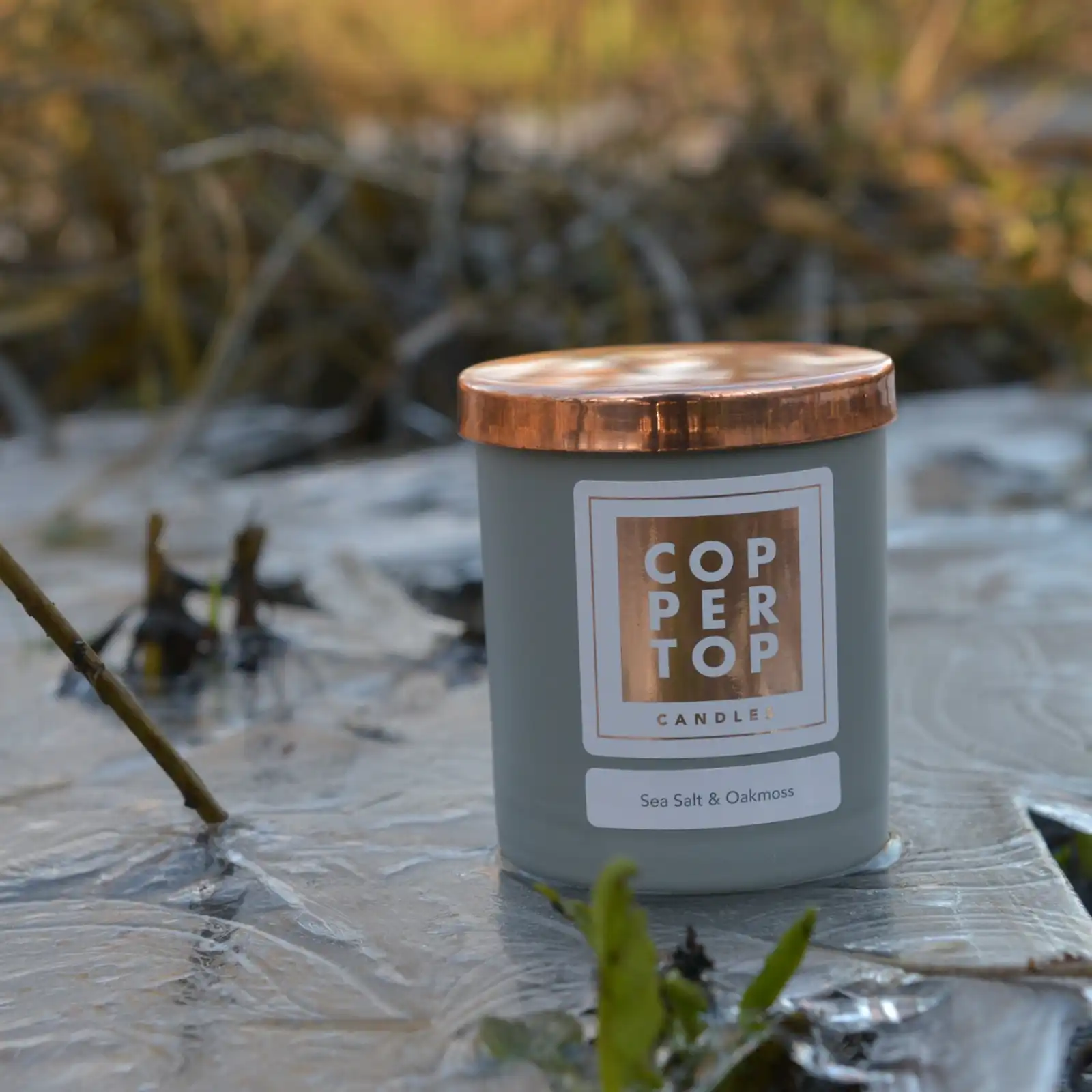 Thumbnail: Sea Salt & Oakmoss Aromatherapy Soy Wax Candle