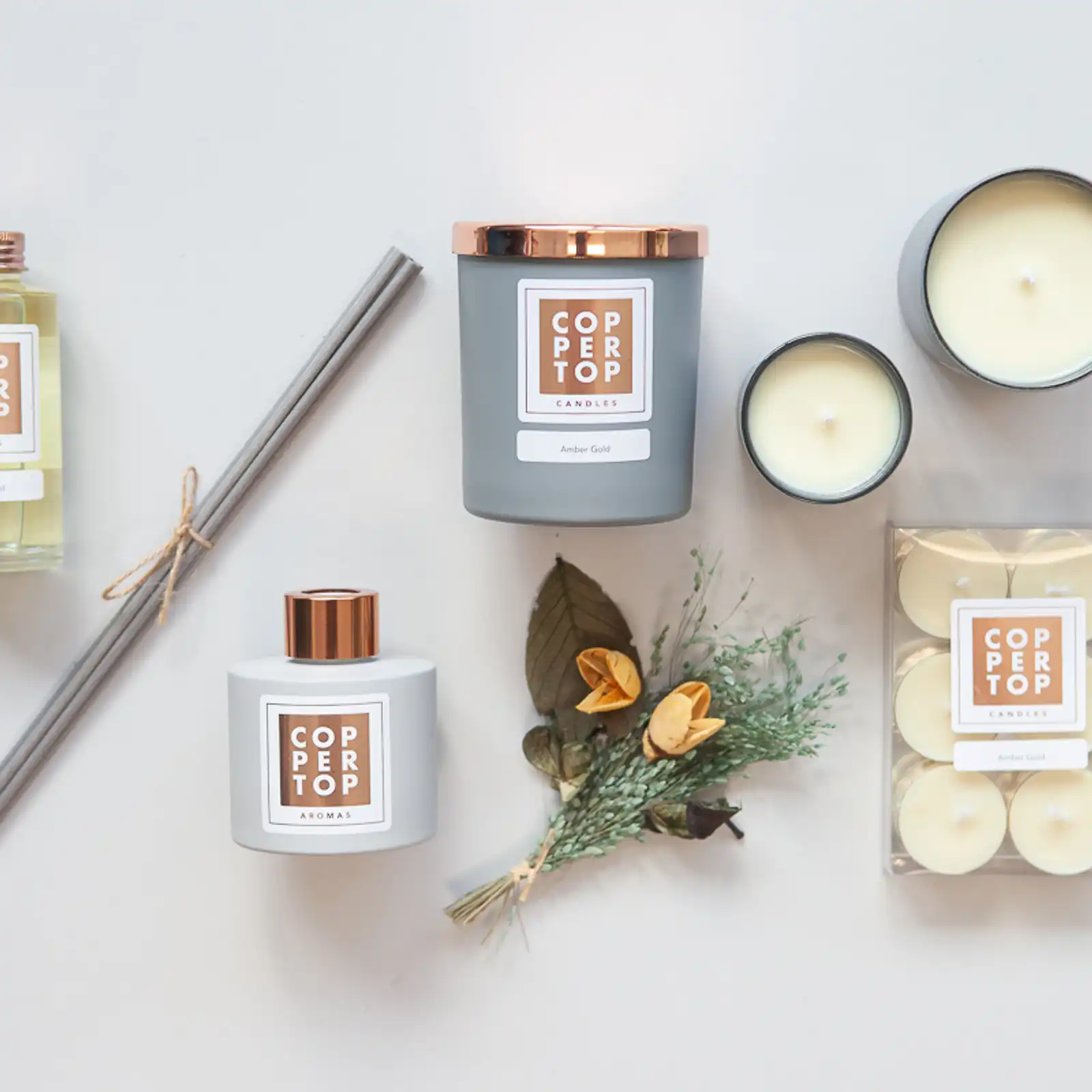 Thumbnail: Amber Gold Aromatherapy Room Diffuser