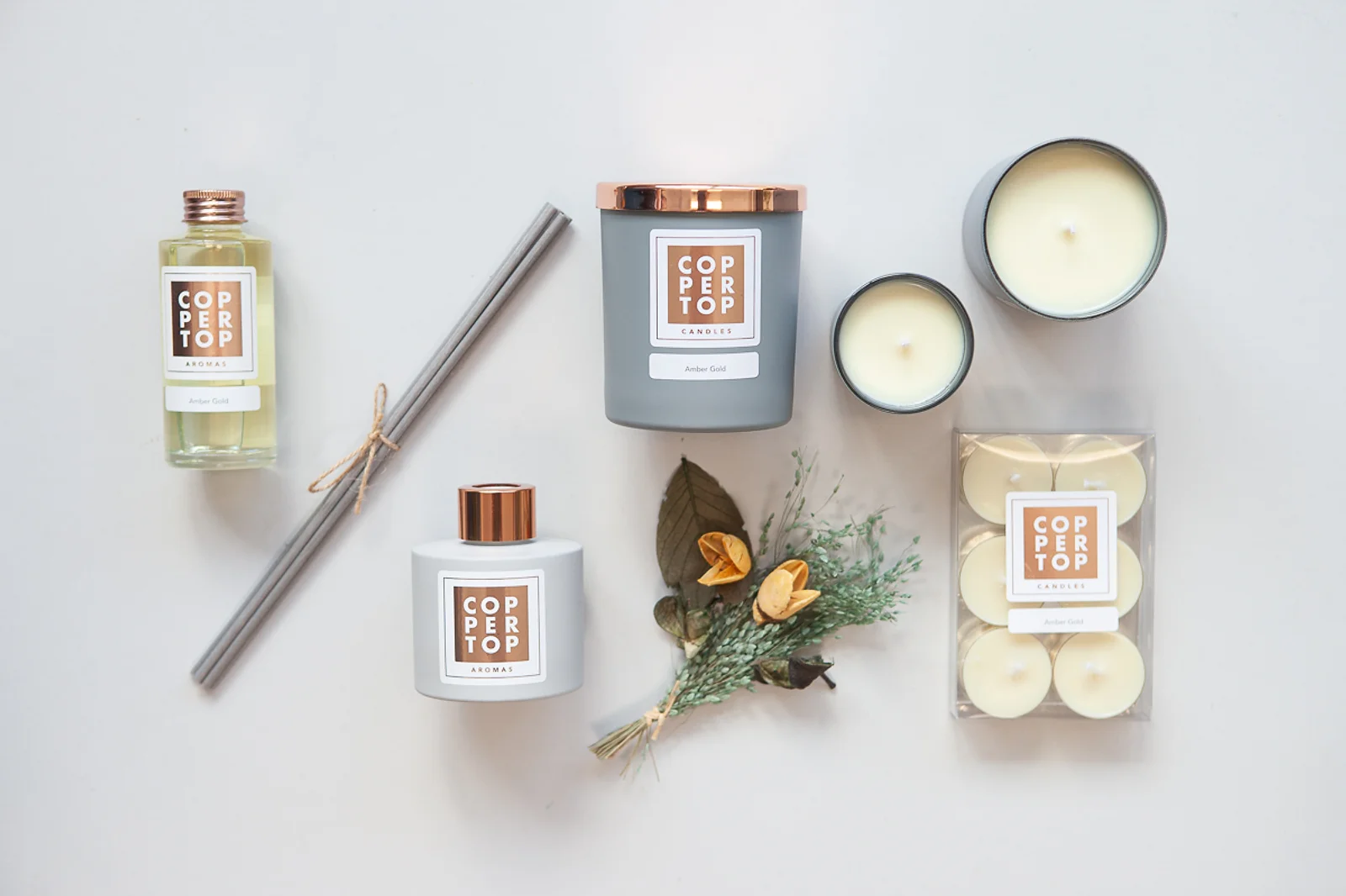 Amber Gold Aromatherapy Room Diffuser
