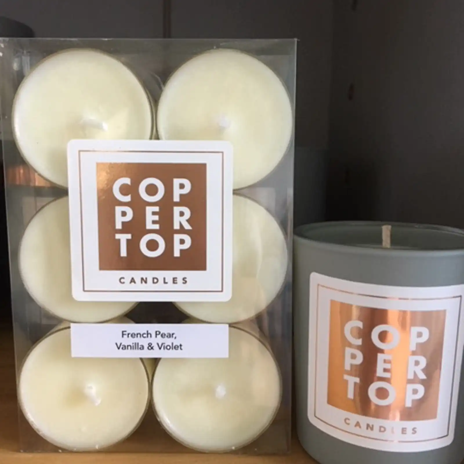 Thumbnail: French Pear, Vanilla & Violet Aromatherapy Soy Wax Candle