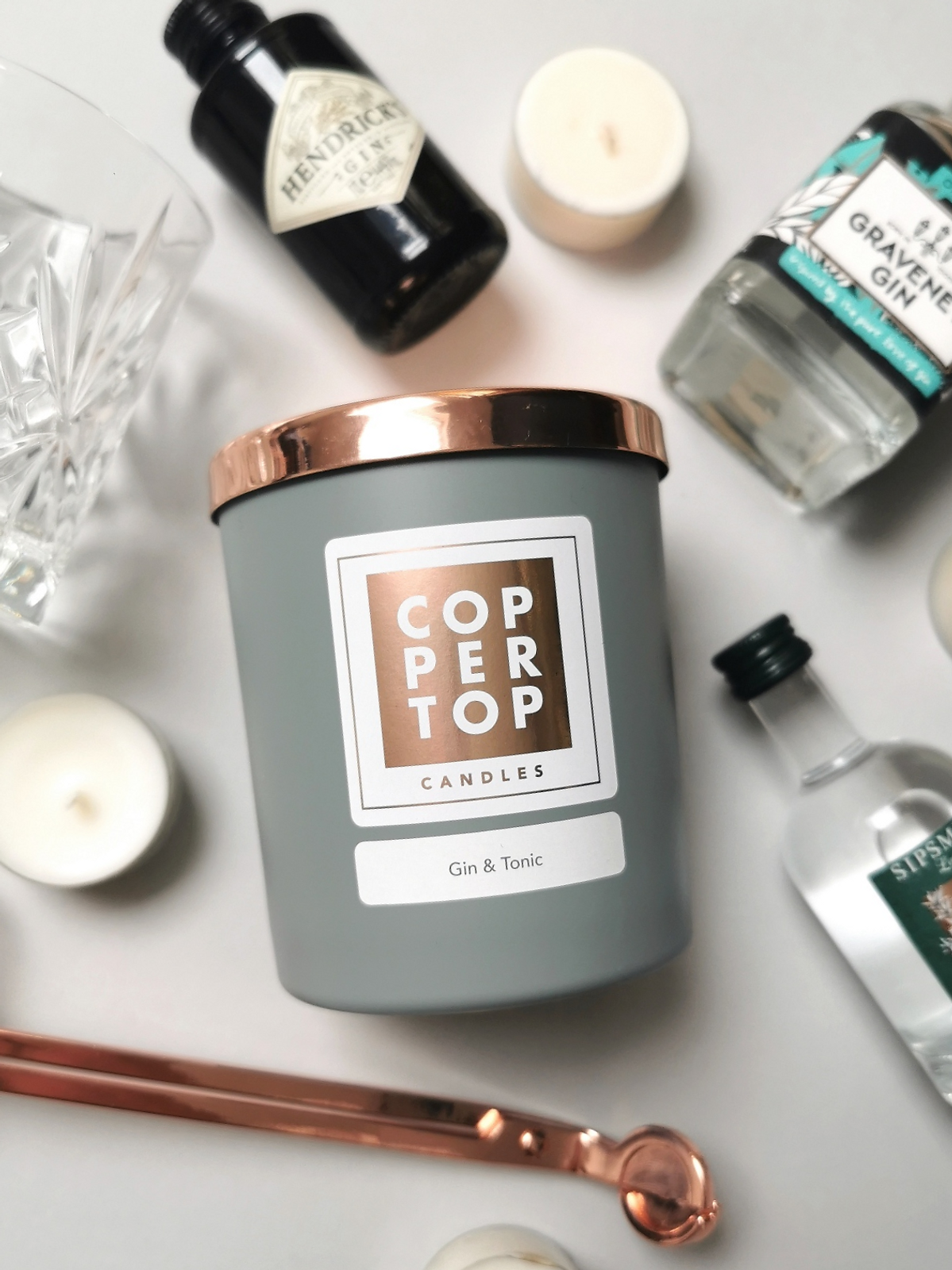 Gin & Tonic Aromatherapy Soy Wax Candle